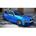 Накладки сплиттеры на пороги на BMW 1 F20 M-Power рестайл